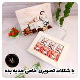 باکس6عددی شکلات تصویری مدل بگ