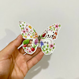 کارت هدیه نوروز مدل پروانه طرح پنجم