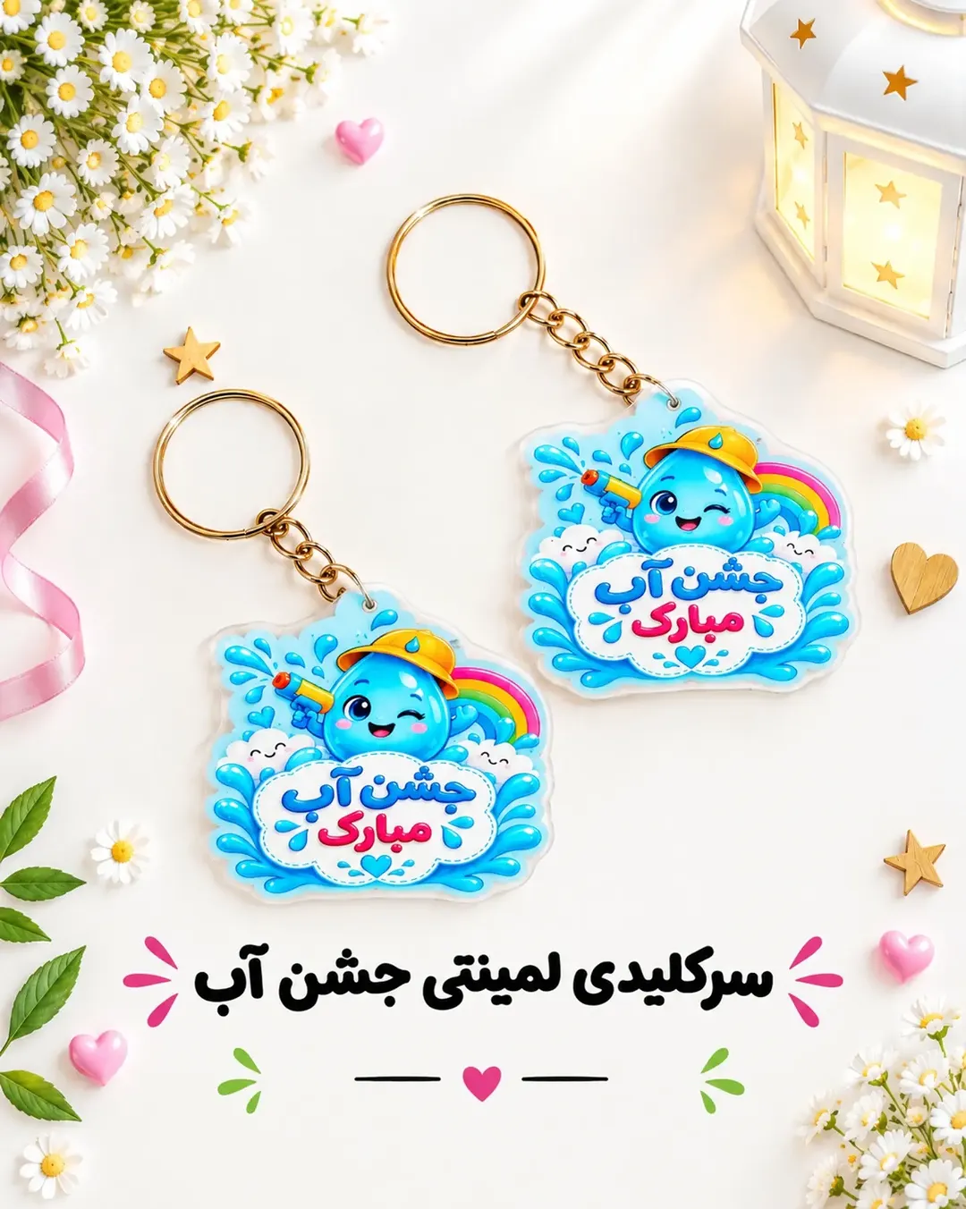 سرکلیدی لمینتی جشن آب